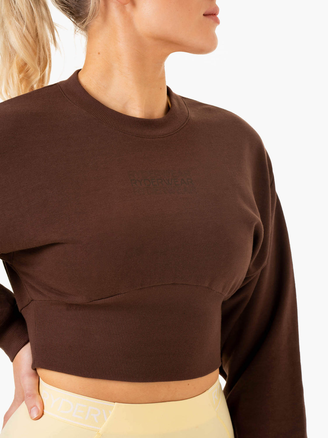 Level Up Jumper - Chocolate Clothing Ryderwear 