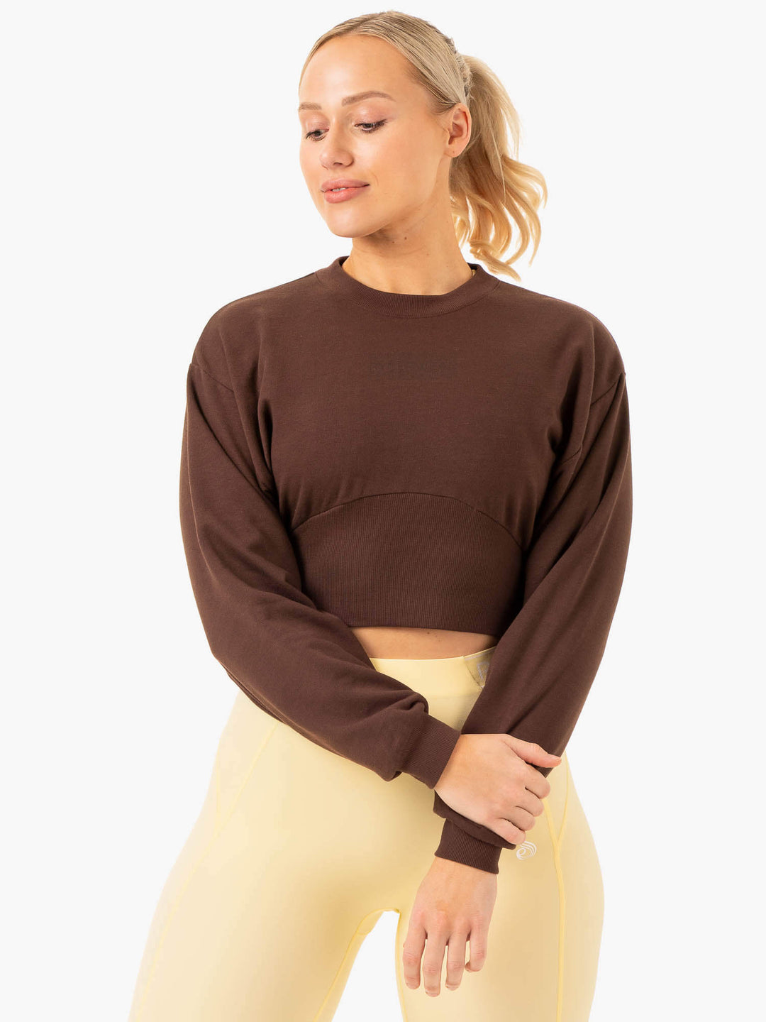 Level Up Jumper - Chocolate Clothing Ryderwear 