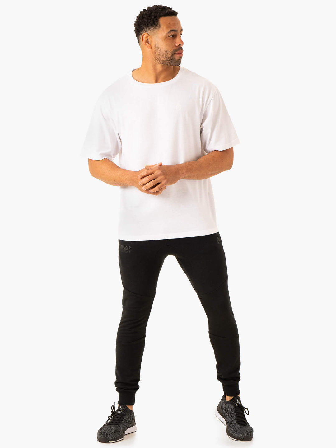 Lift Oversized Unisex T-Shirt - White Clothing Ryderwear 