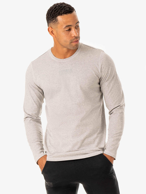 Limitless Long Sleeve T-Shirt Grey Marl