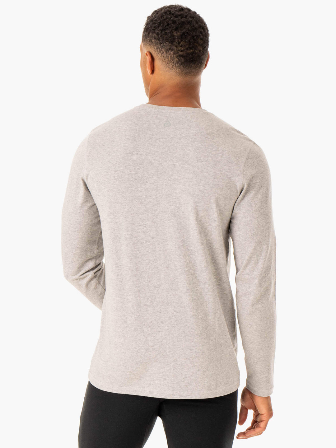 Limitless Long Sleeve T-Shirt - Grey Marl Clothing Ryderwear 