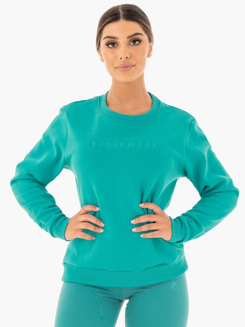 Motion Oversized Sweater Teal