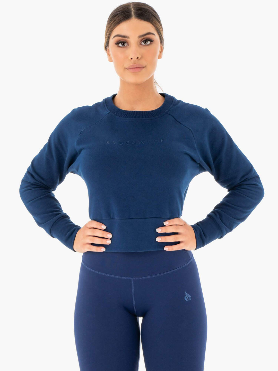 Motion Sweater - Navy Clothing Ryderwear 