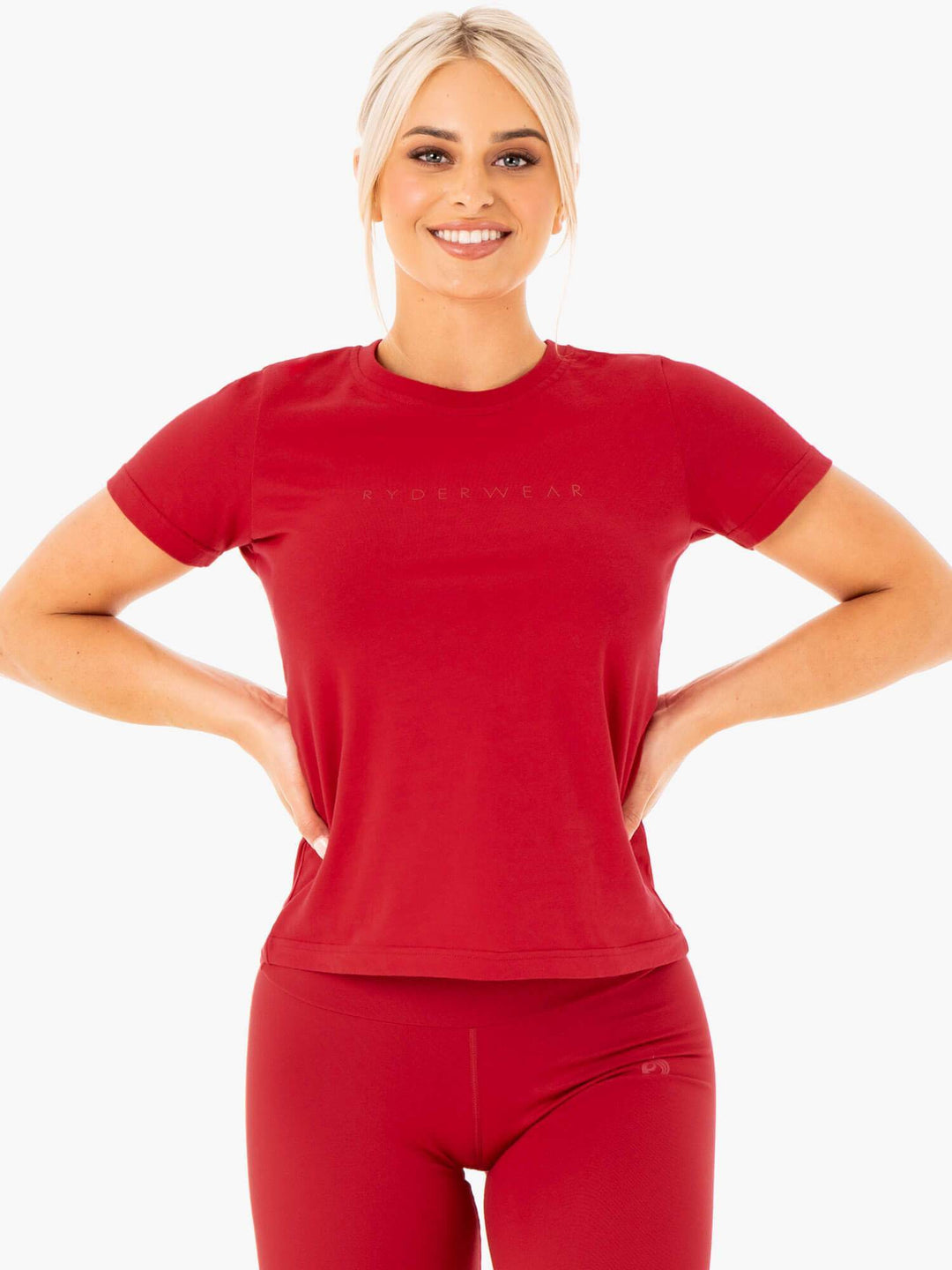 Motion T-Shirt - Red Clothing Ryderwear 