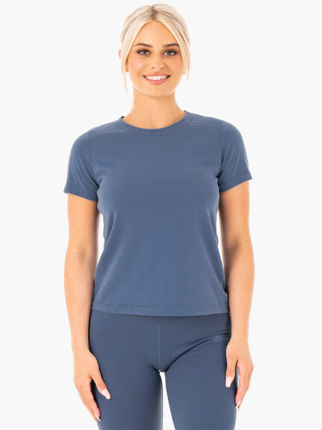 Motion T-Shirt - Steel Blue Clothing Ryderwear 