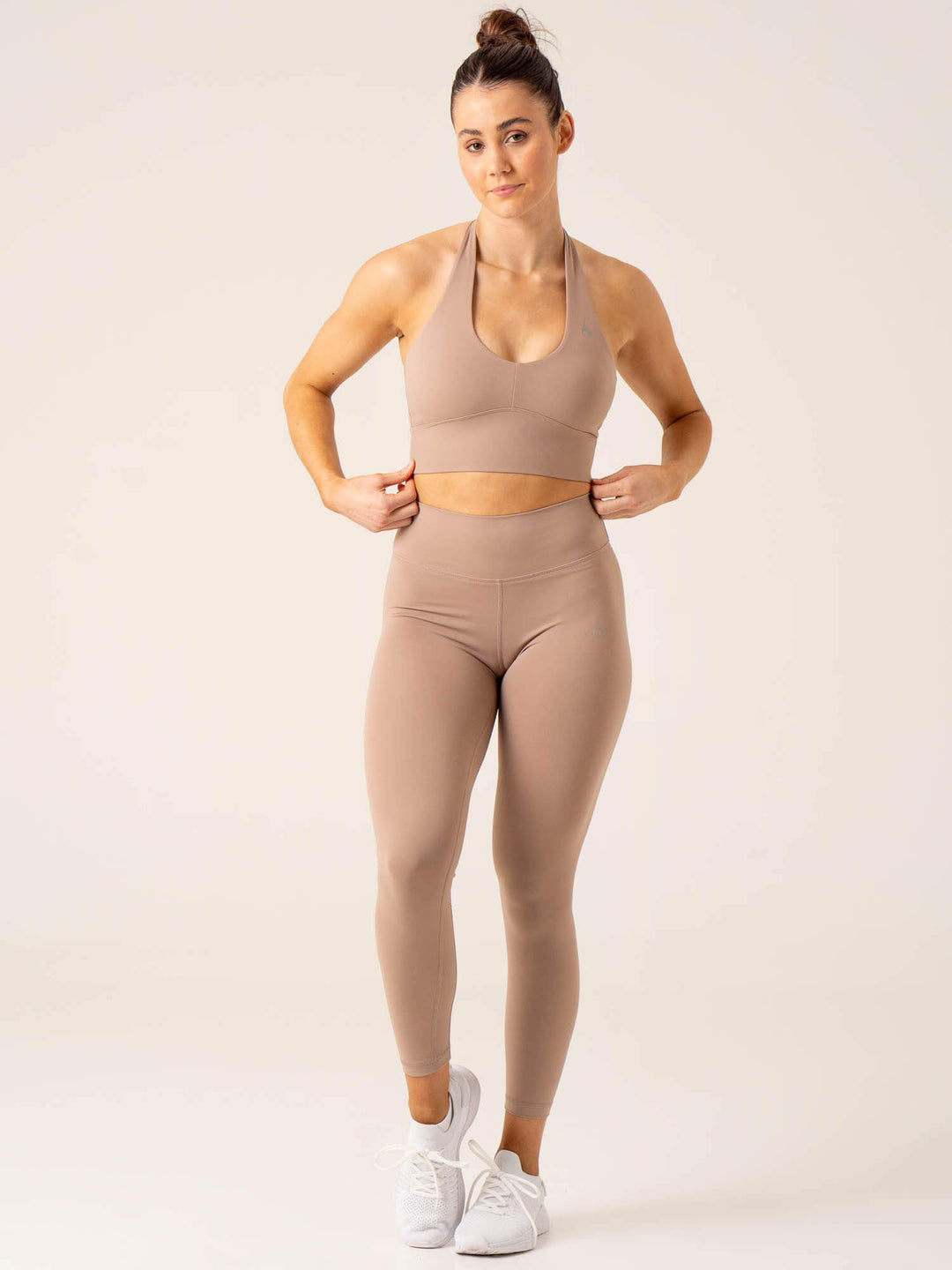 NKD Arch Leggings - Taupe Clothing Ryderwear 