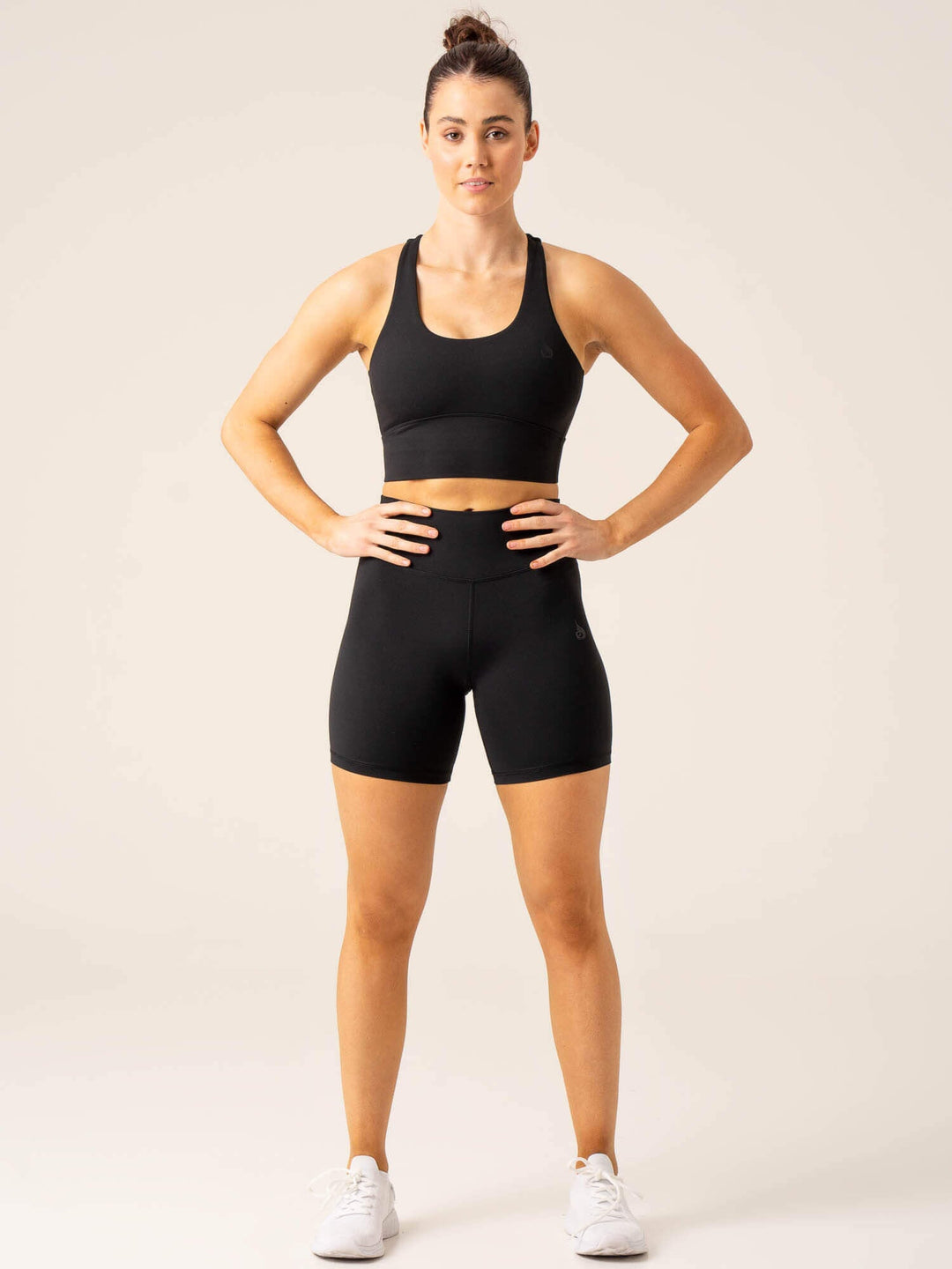 NKD Arch Mid-Length Shorts - Black Clothing Ryderwear 