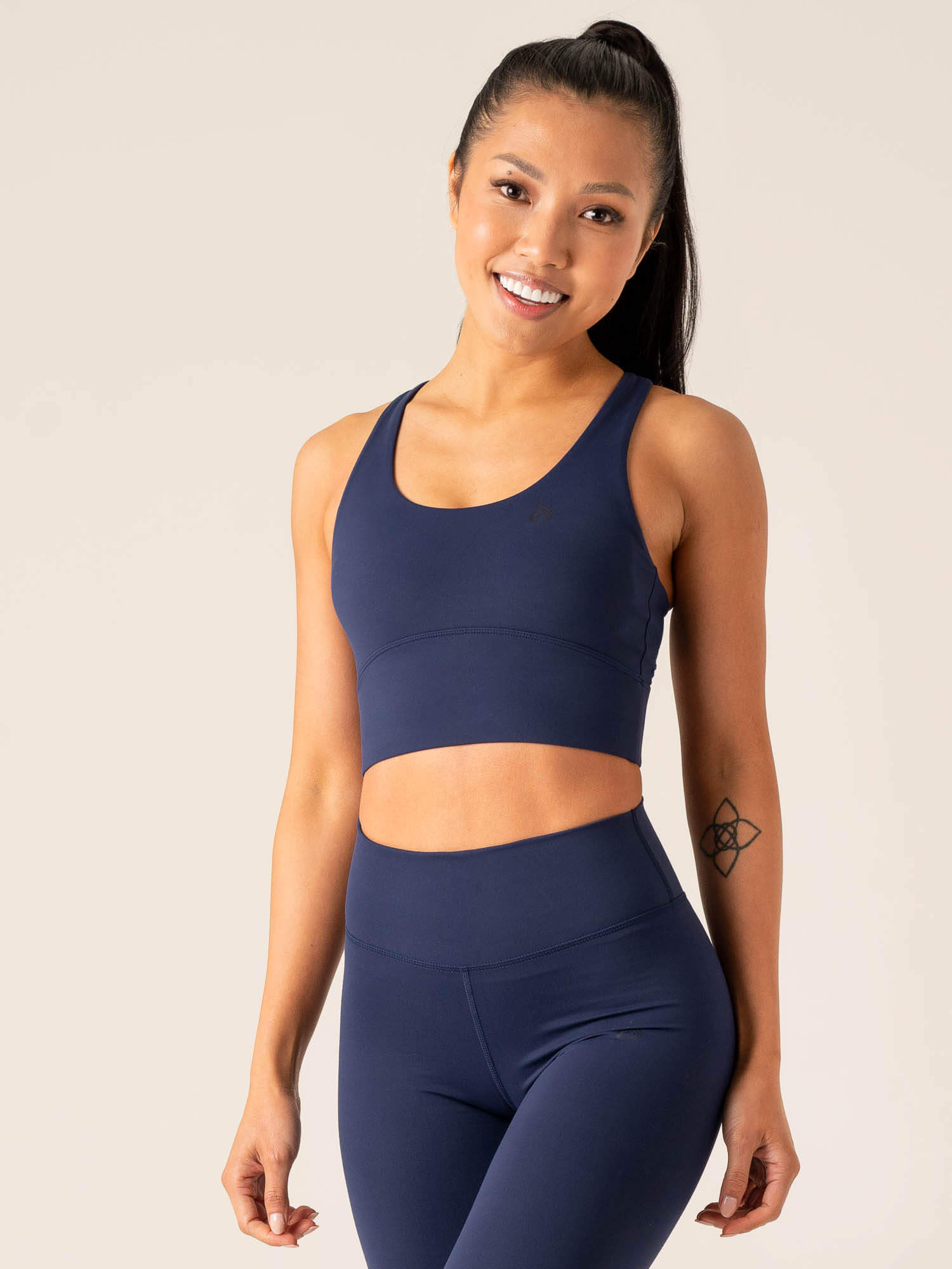 NKD Arch Sports Bra - Navy - Ryderwear