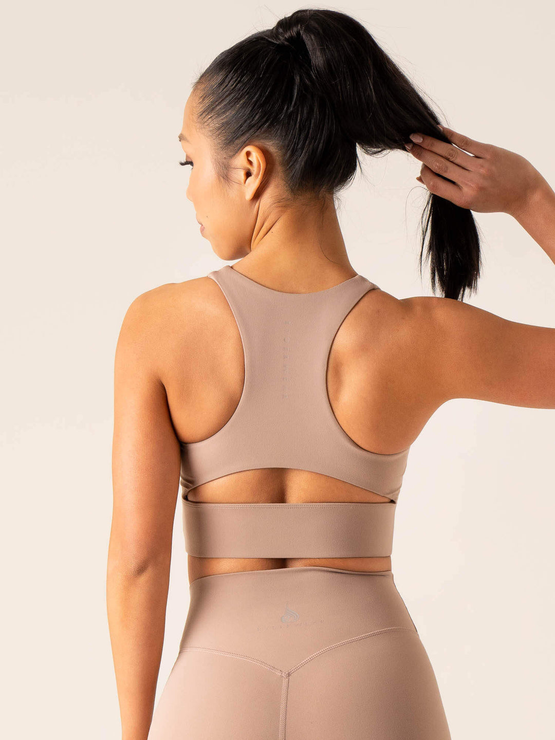 NKD Arch Sports Bra - Taupe Clothing Ryderwear 