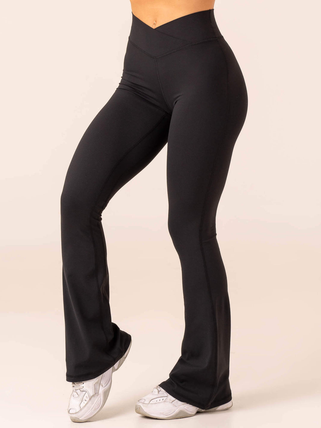 POPFLEX, Pants & Jumpsuits, High Rise Crisscross Hourglass Legging With  Pockets French Roast 27 X