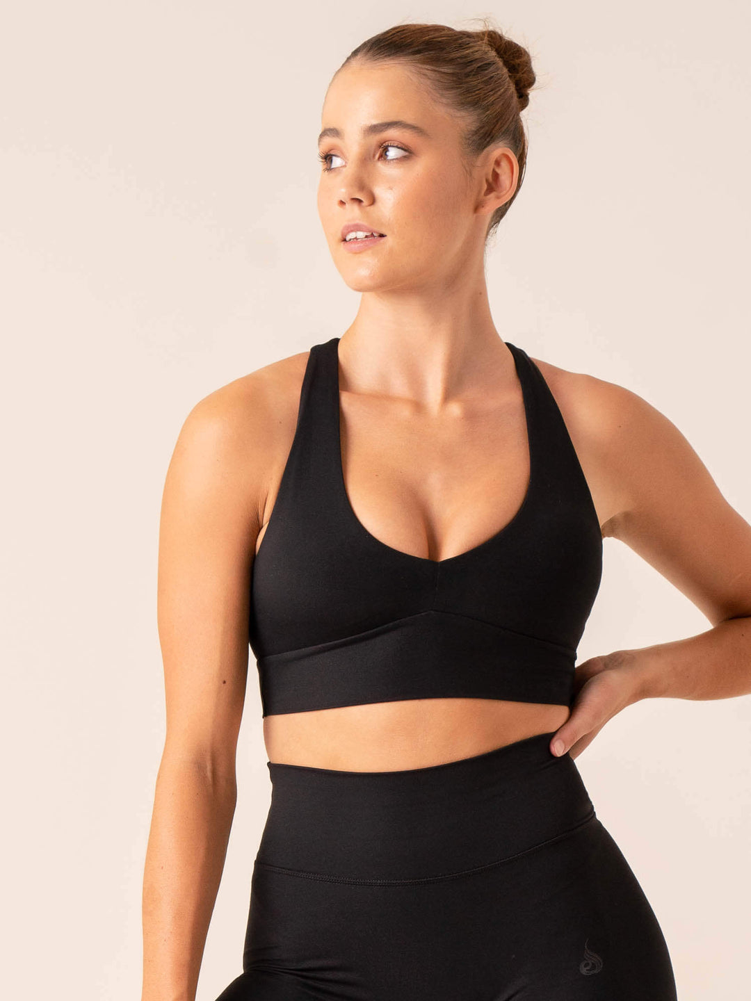 NKD Embody Sports Bra - Black Clothing Ryderwear 