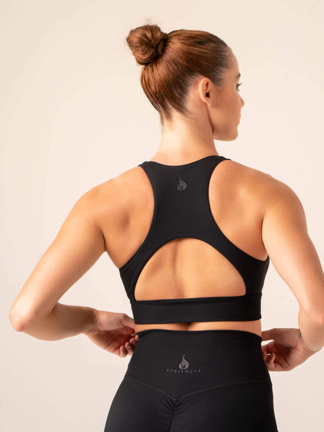 NKD Embody Sports Bra - Black Clothing Ryderwear 