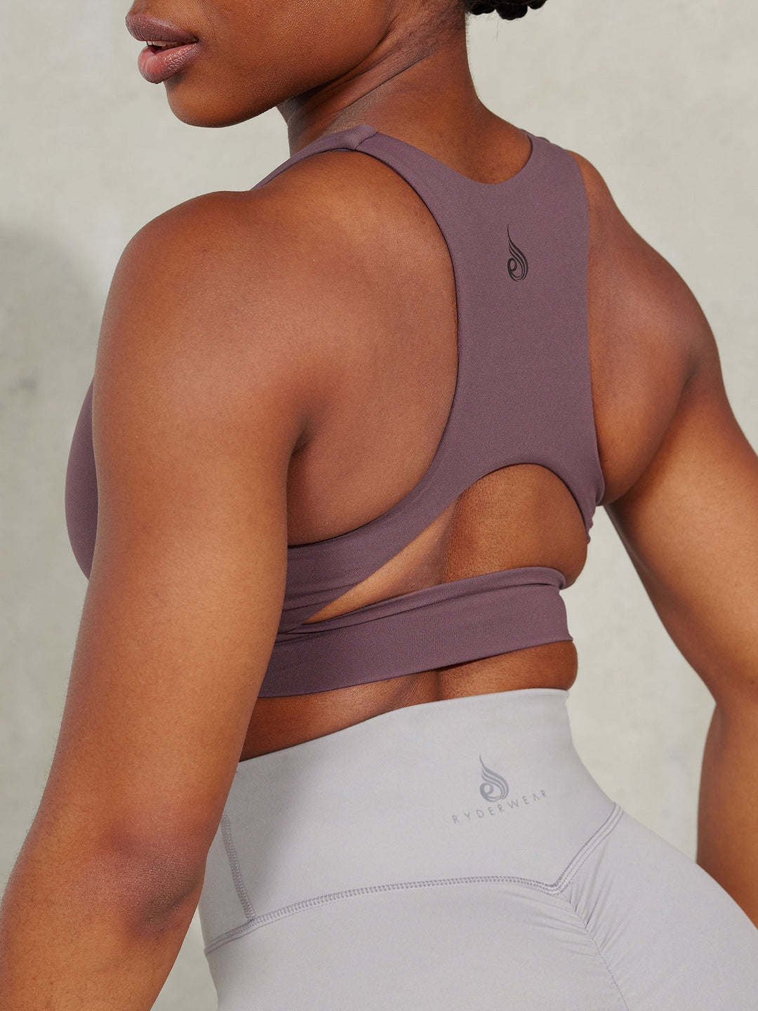 NKD Embody Sports Bra - Plum Clothing Ryderwear 
