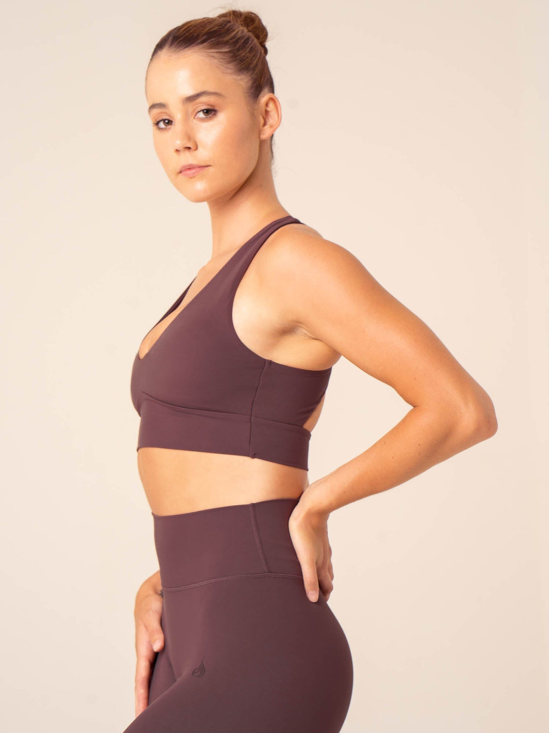 NKD Embody Sports Bra - Plum Clothing Ryderwear 