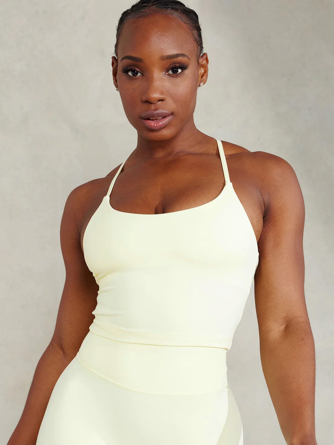 NKD Embody Tank Bra - Lemon Clothing Ryderwear 