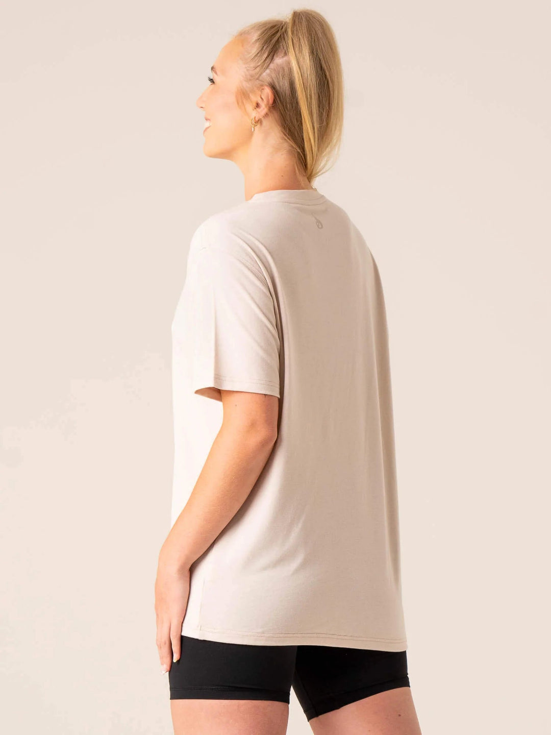Off Side Longline T-Shirt - Chalk Clothing Ryderwear 