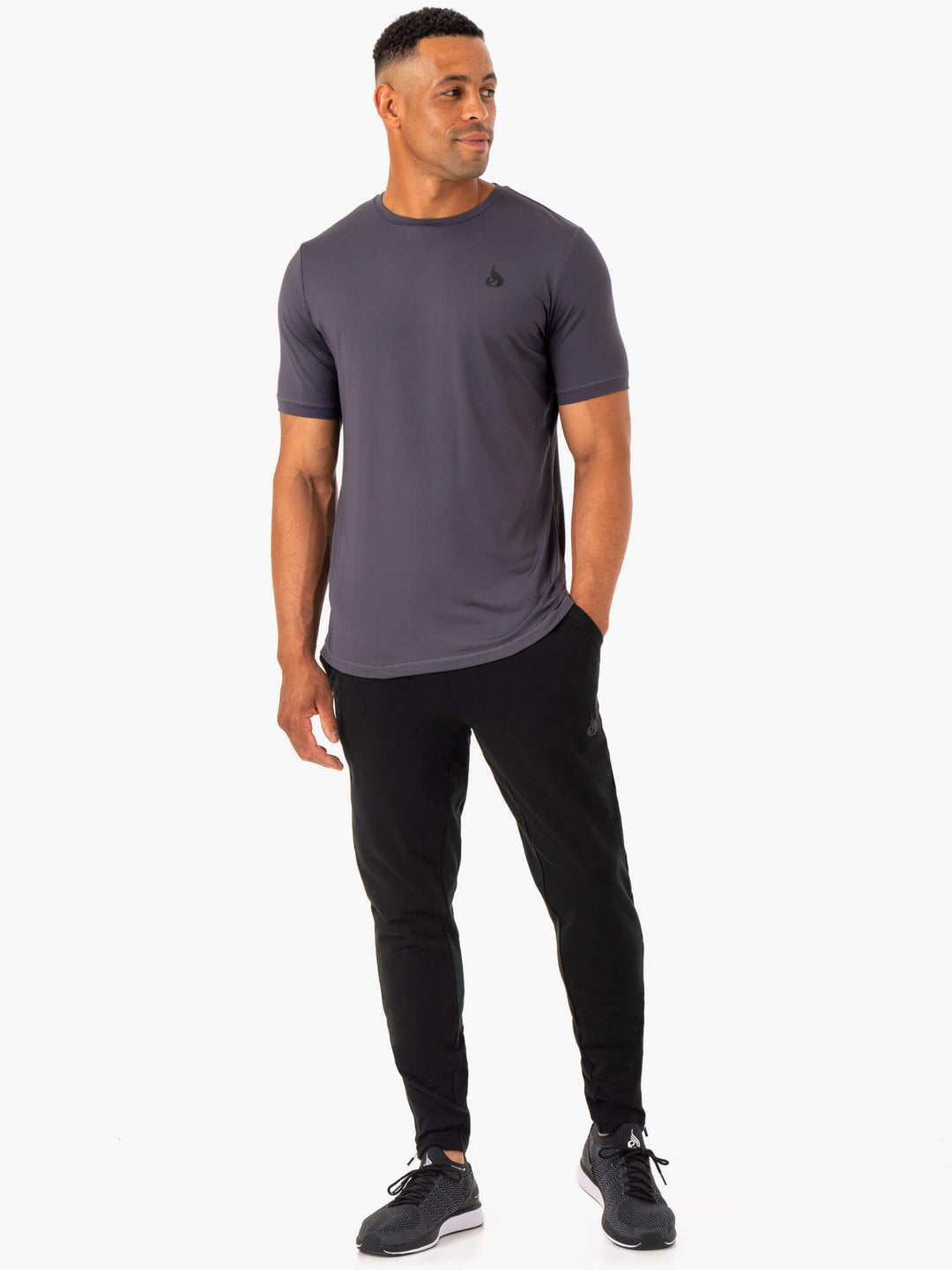 Optimal Gym Track Pant - Black Clothing Ryderwear 