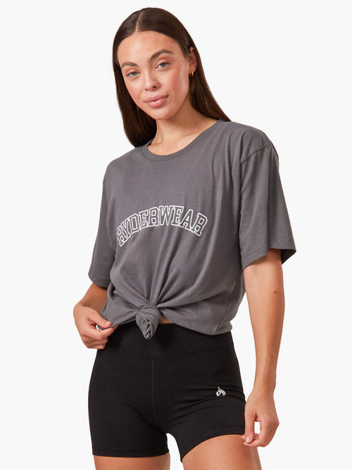 Oversized T-Shirt Charcoal