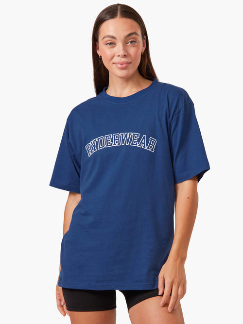 Oversized T-Shirt Royal Blue
