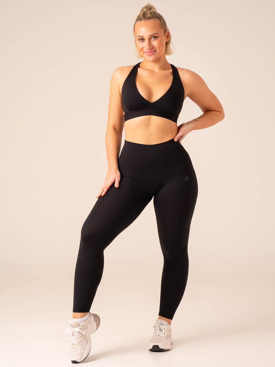 Prime Sports Bra - Black Clothing Ryderwear 
