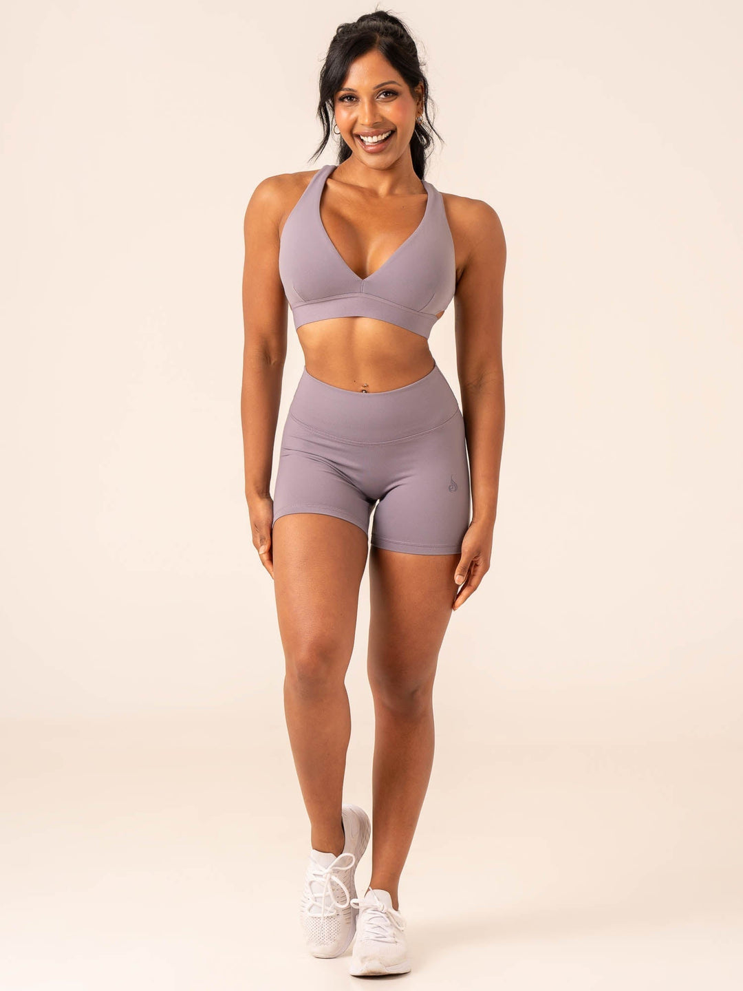 Prime Sports Bra - Mauve Clothing Ryderwear 