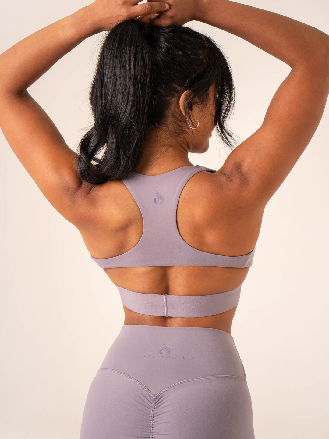 Prime Sports Bra - Mauve Clothing Ryderwear 