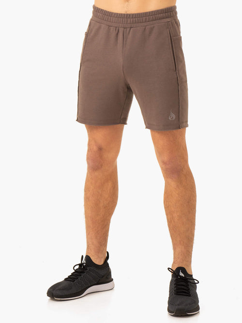 Pursuit Track Shorts Taupe