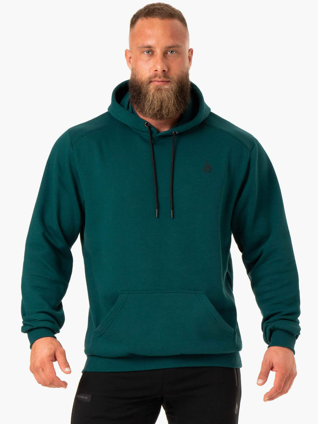 Reset Pullover Hoodie - Emerald Clothing Ryderwear 