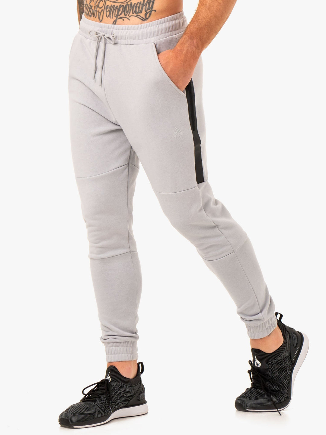 Restore Fleece Track Pant - Snow Grey Clothing Ryderwear 