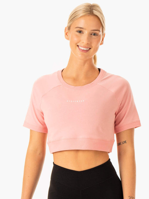 Revival Cotton T-Shirt Pink