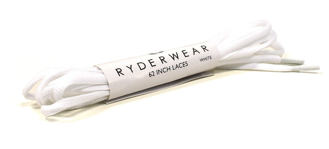 Shoe Laces - White Accessories Ryderwear 62" 