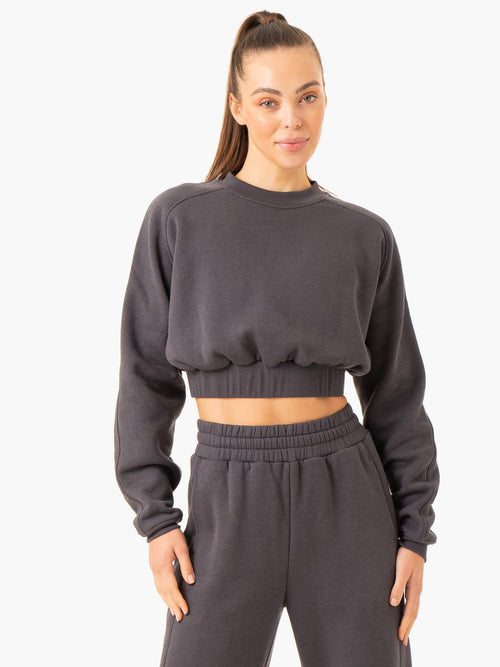 Sideline Sweater Charcoal blue