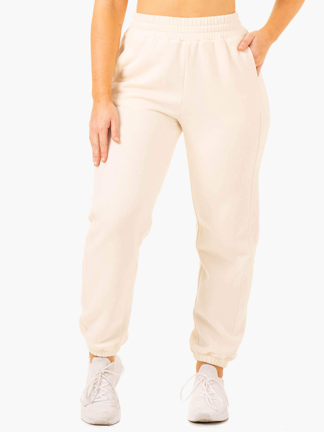 Sideline Track Pants - Vanilla - Ryderwear