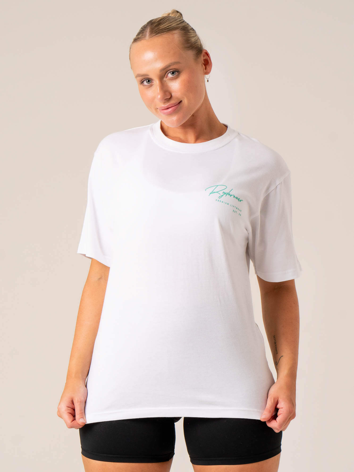 Signature T-Shirt - White - Ryderwear