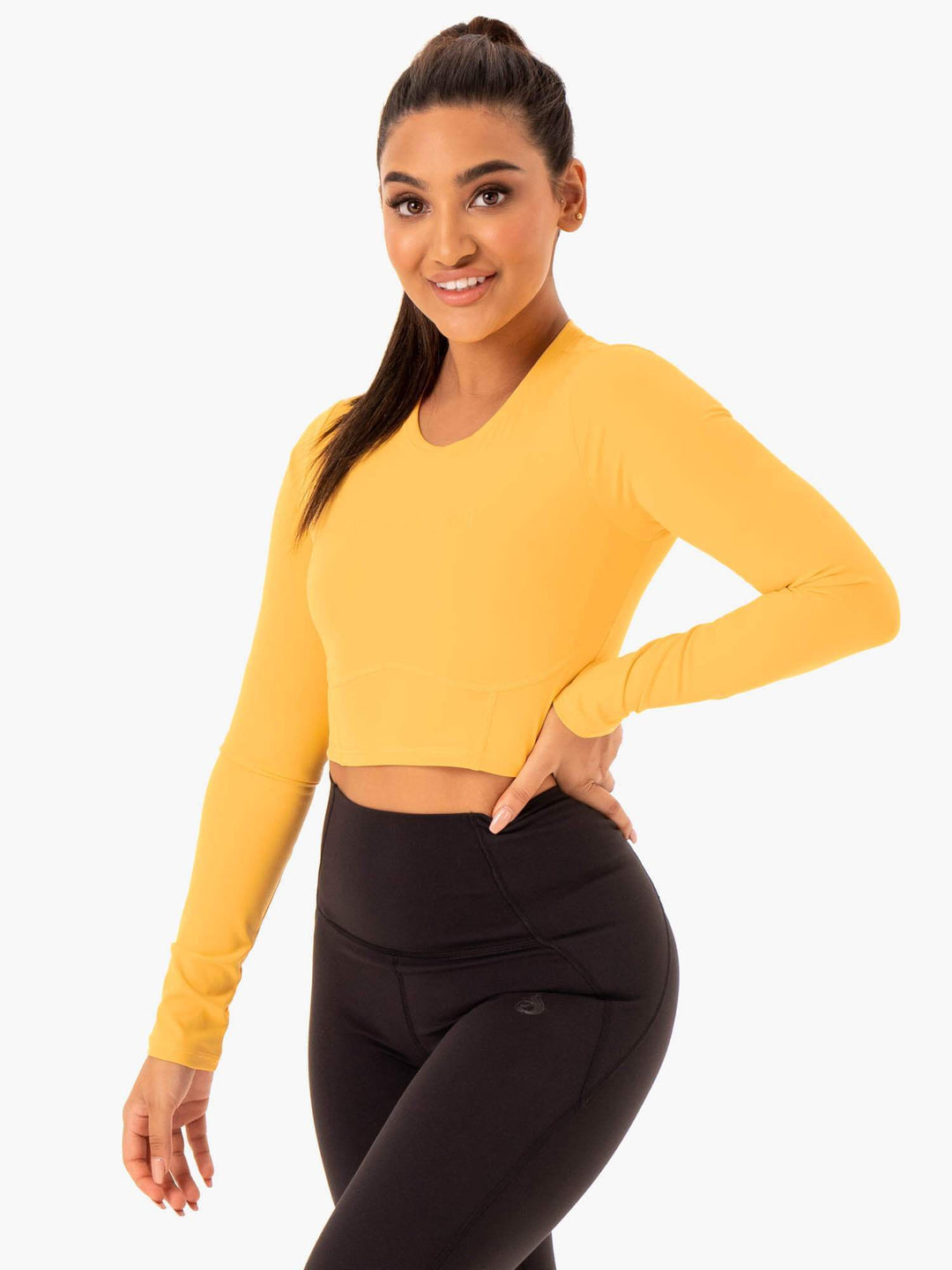 Sola Long Sleeve Top - Mango Clothing Ryderwear 