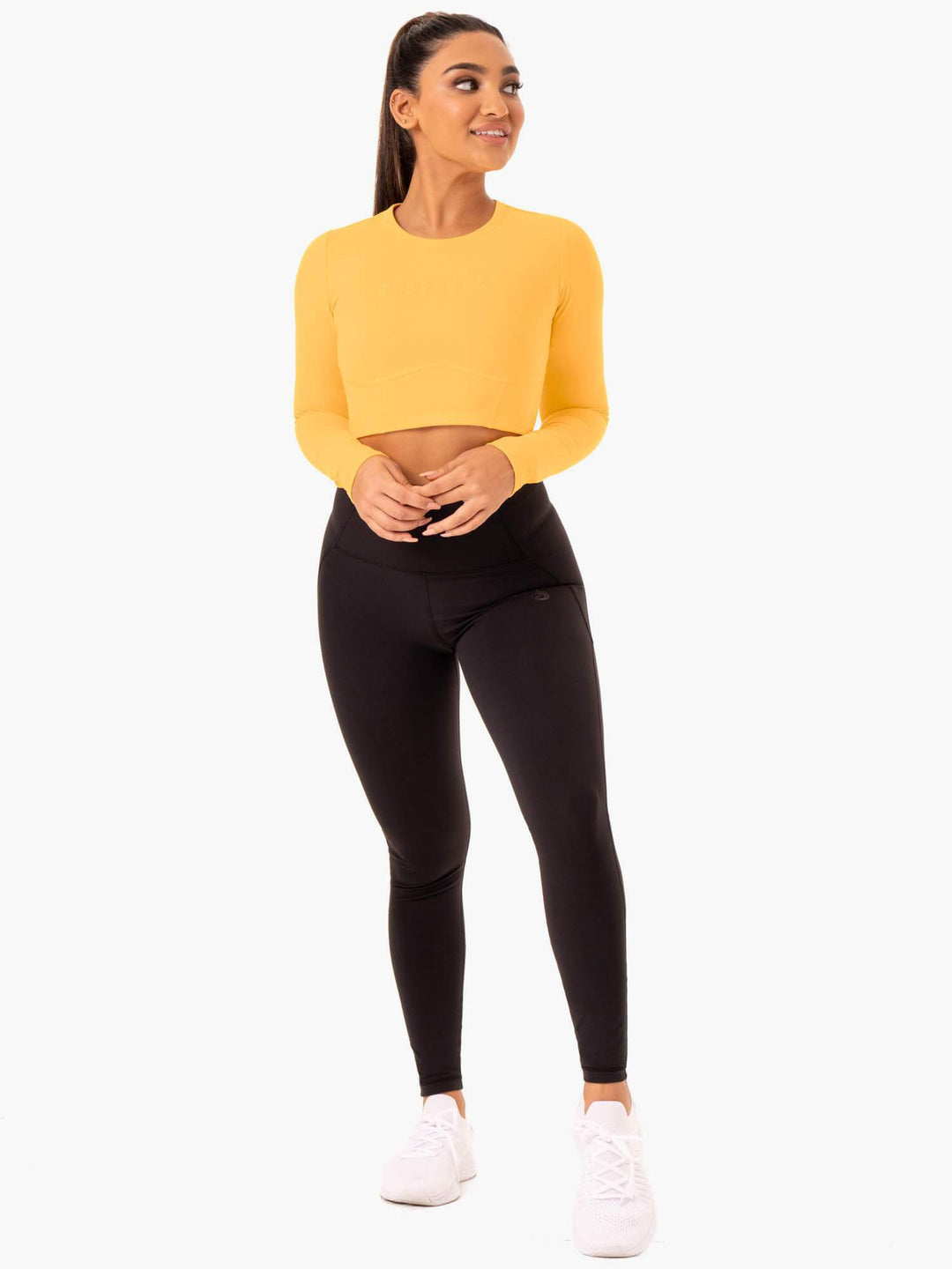 Sola Long Sleeve Top - Mango Clothing Ryderwear 