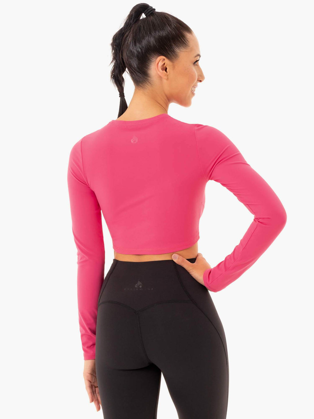 Sola Long Sleeve Top - Pink Clothing Ryderwear 