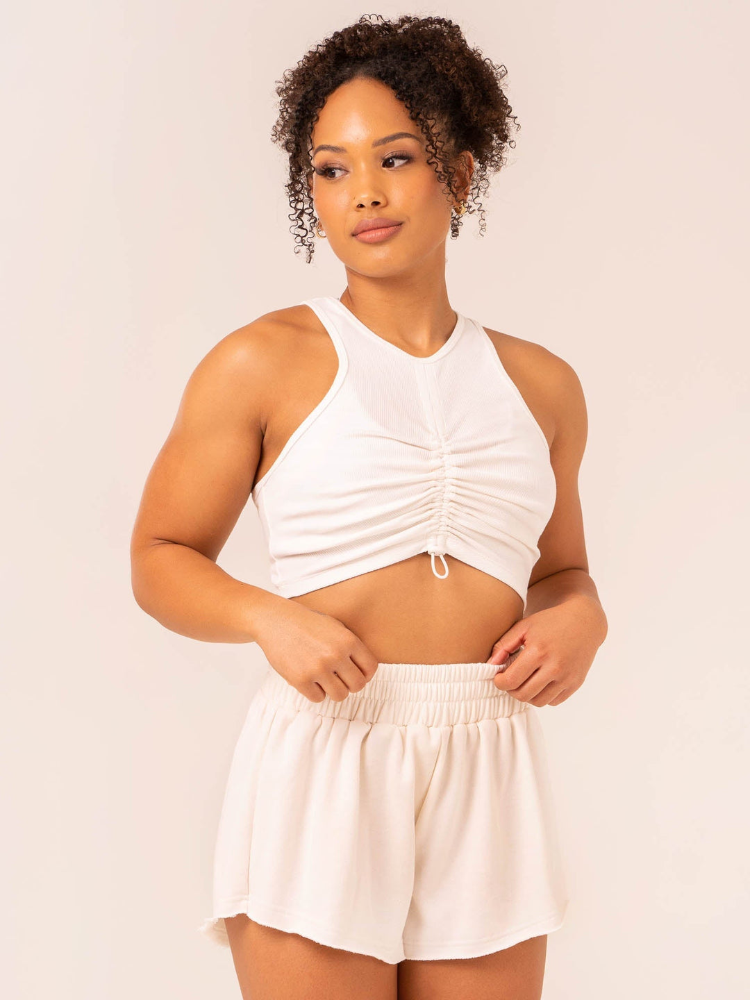 Tempo Rib Tank - Off White Clothing Ryderwear 