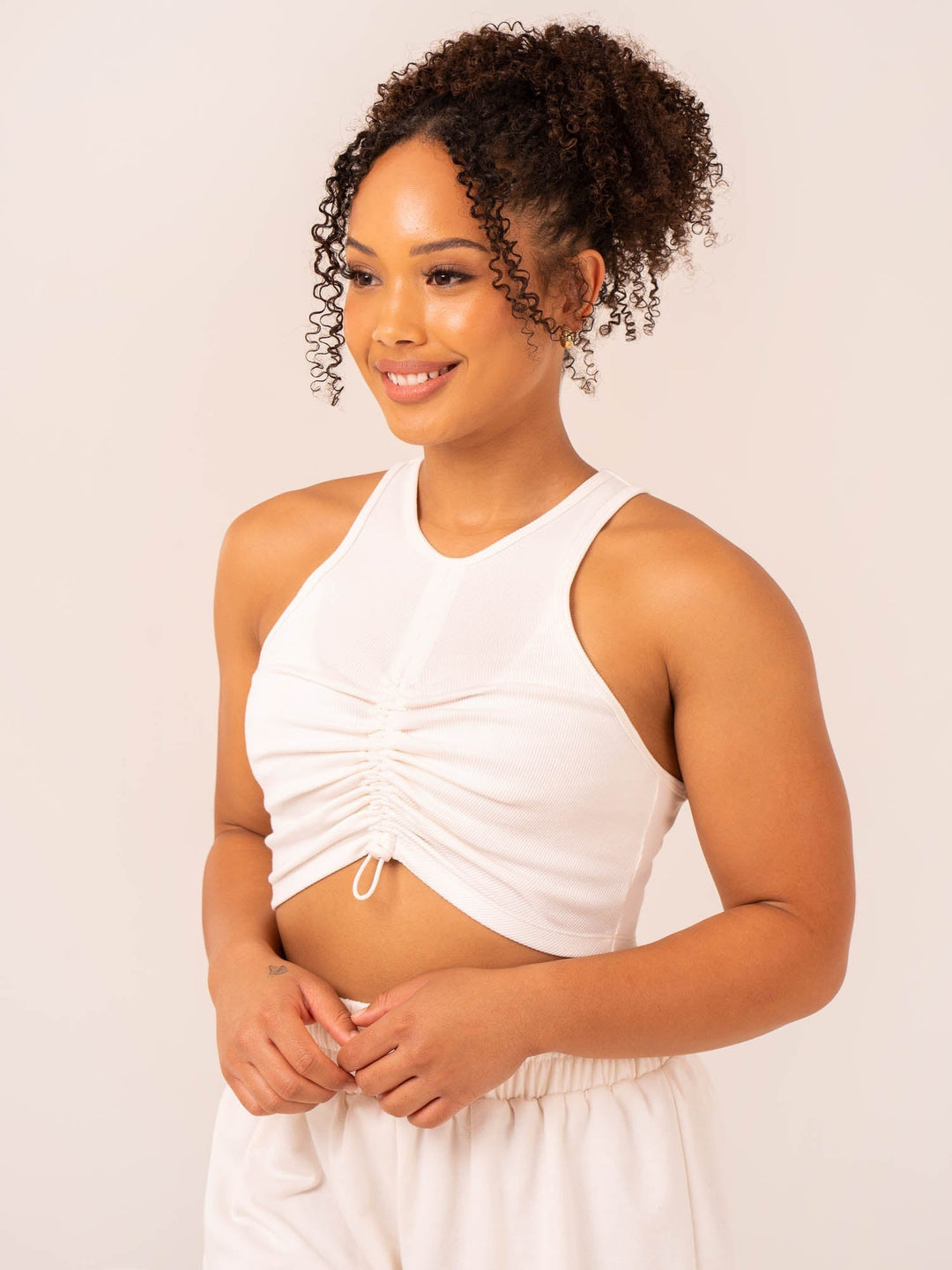 Tempo Rib Tank - Off White Clothing Ryderwear 
