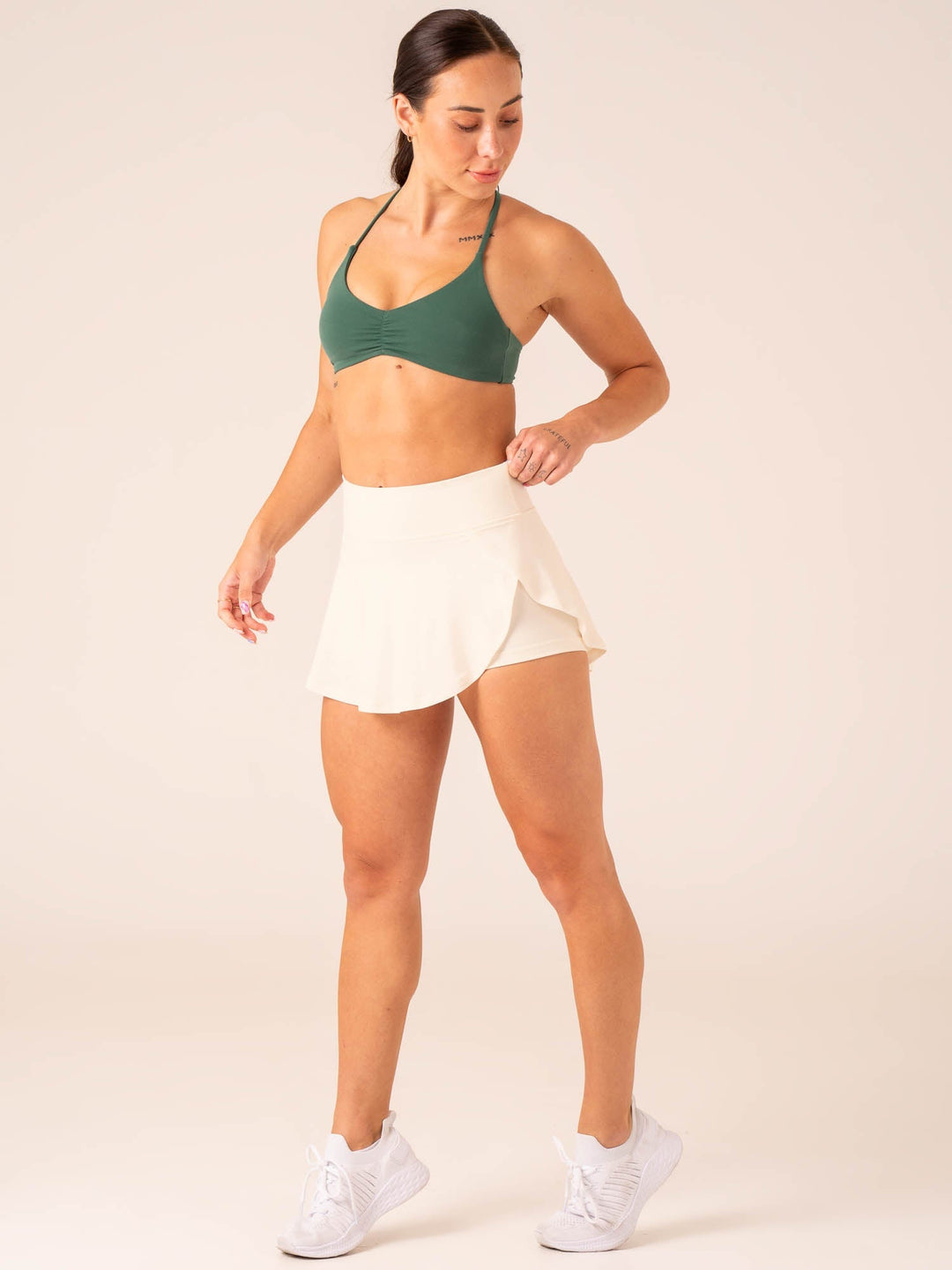 Tempo Skort - Off White Clothing Ryderwear 