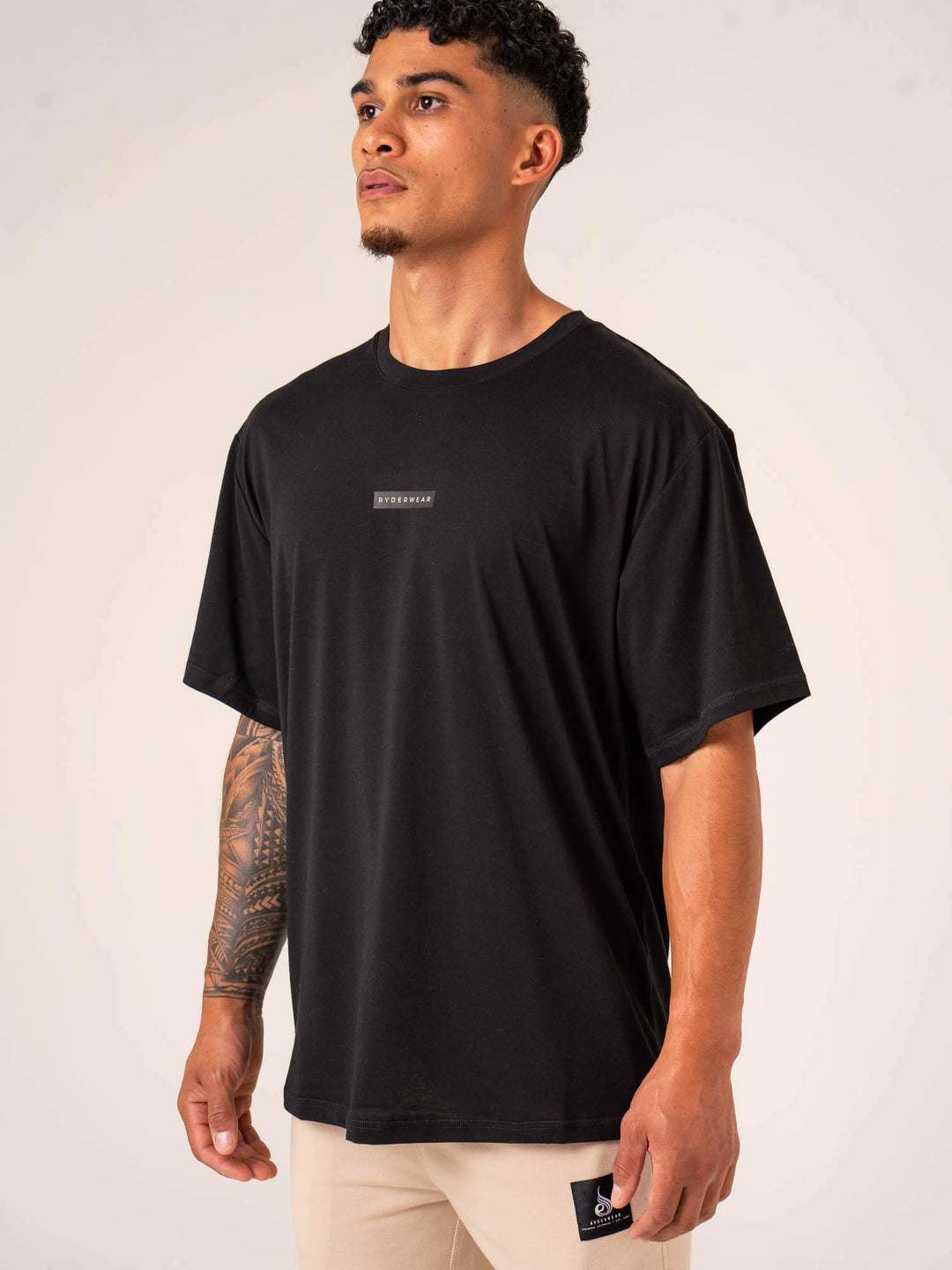 Terrain T-Shirt - Black Clothing Ryderwear 