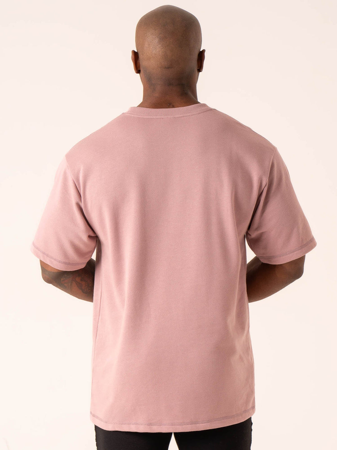 Throwback Oversized Fleece T-Shirt - Cinder Clothing Ryderwear 