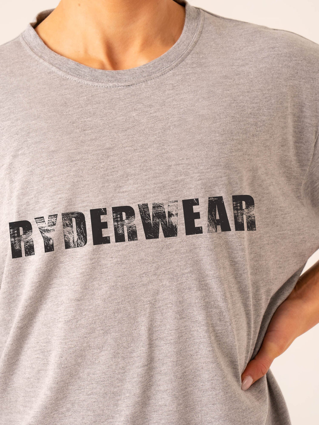 Training T-Shirt - Grey Marl Clothing Ryderwear 