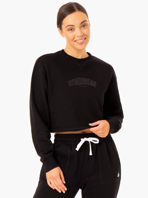 Ultimate Fleece Sweater Black