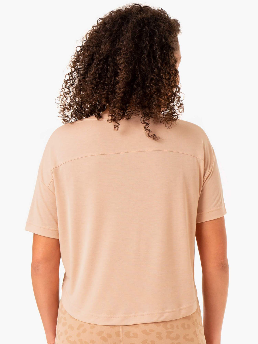 Ultra Scoop T-Shirt - Tan Clothing Ryderwear 