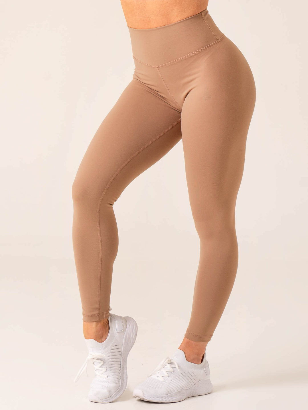 Unstoppable High Waisted Scrunch Leggings Mocha Ryderwear