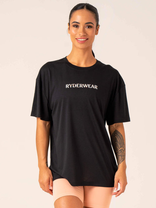 Unstoppable Oversized T-Shirt Black