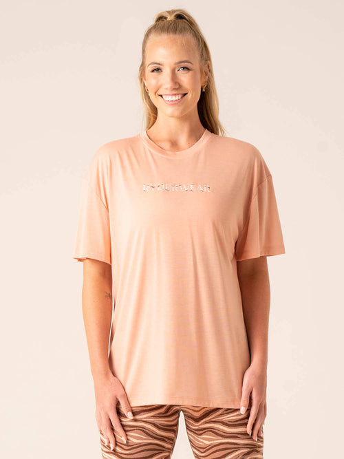 Unstoppable Oversized T-Shirt Peach