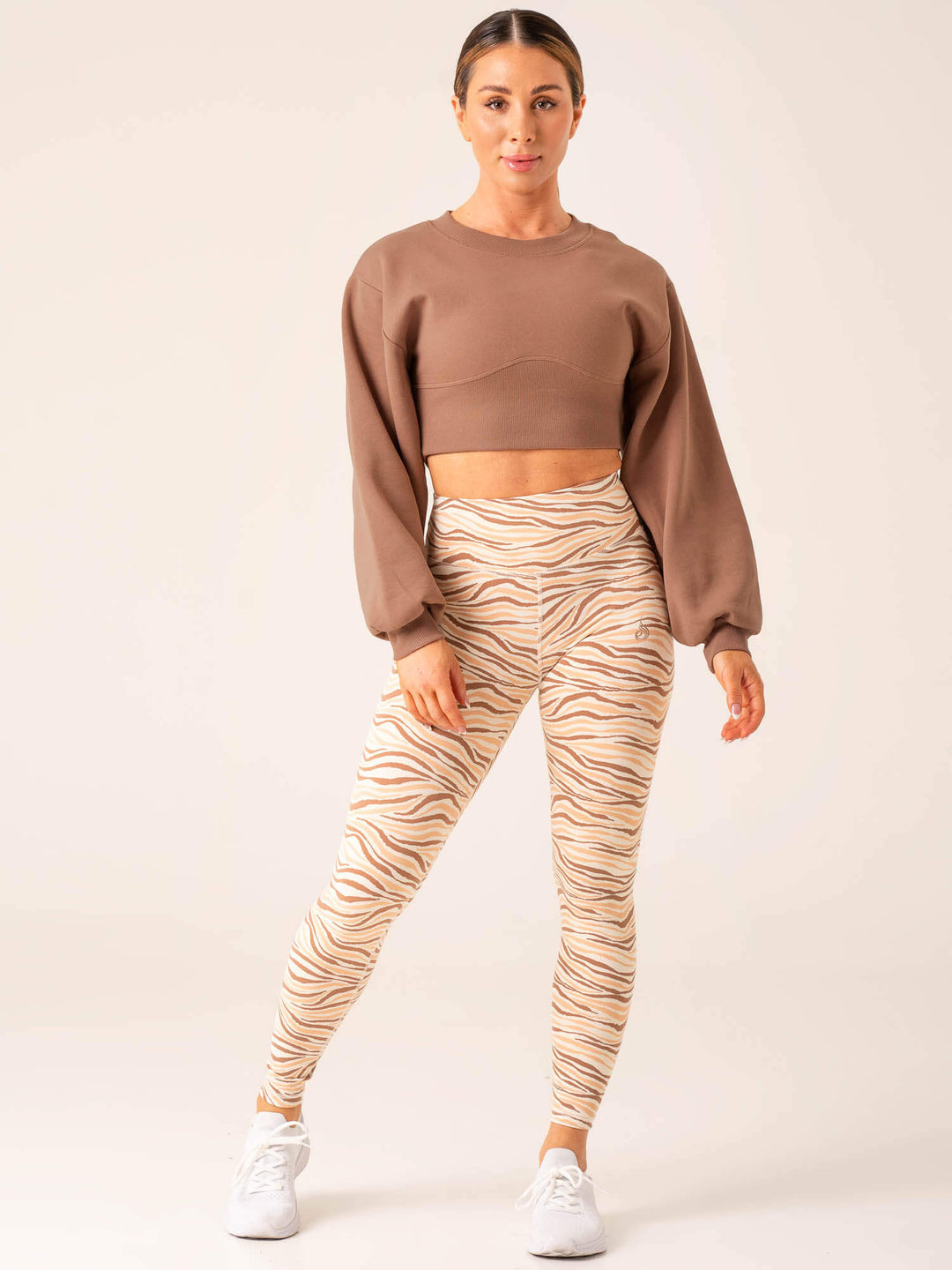 Unstoppable Sweater - Mocha Clothing Ryderwear 