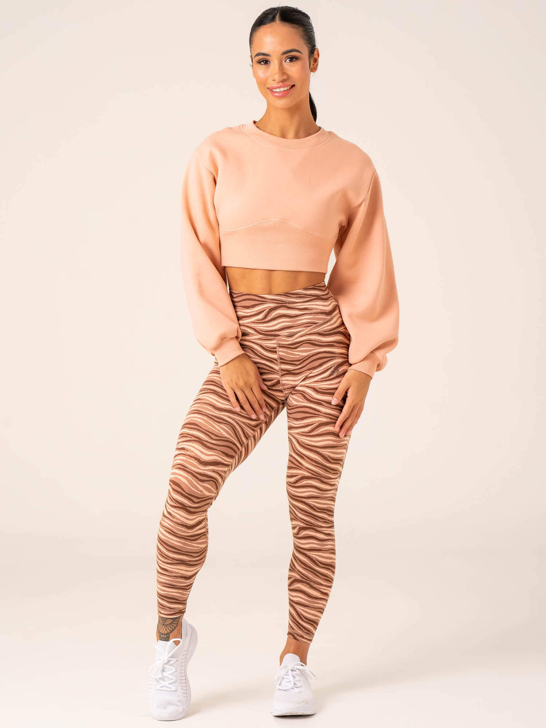 Unstoppable Sweater - Peach Clothing Ryderwear 